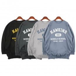 호킨 남녀공용 가슴 영문 맨투맨티셔츠 SD-220363