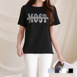 홀로그램 프린트 반팔티 SD-220542