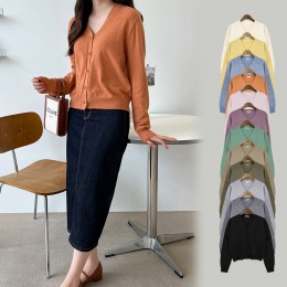 마리엘 리얼 캐시미어 가디건 SD-220803