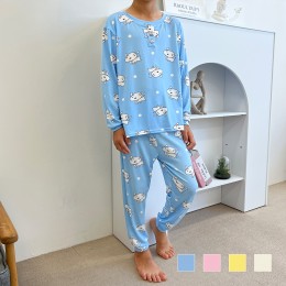 [Sale] 하얀강아지 아동 긴팔 조거 잠옷세트 SD-220932