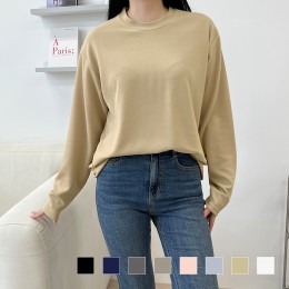 루이스 여자 리버플 무지 긴팔 티셔츠 SD-220977