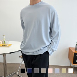 루이스 남자 리버플 무지 긴팔 티셔츠 SD-220978