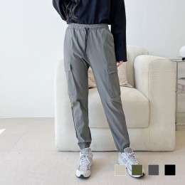 테이스 여자 스판 카고 조거 바지 SD-220984