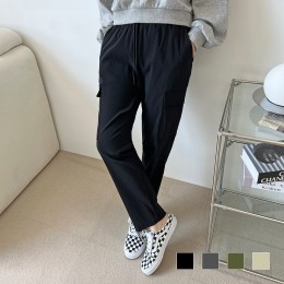 콘티 여자 스판 카고 일자 바지 SD-220986