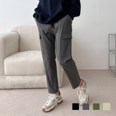 콘티 남자 스판 카고 일자 바지 SD-220987
