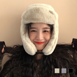 링링 귀달이 부드러운 퍼 방한모자 SD-221093