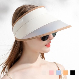 [Sale] 화샤 대폭 꼬깔 반투명 썬캡 SD-230406