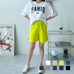 라블 4부 무지 반바지 SD-230414