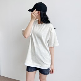 갤츠 레이어드 반팔 티셔츠 SD-230521