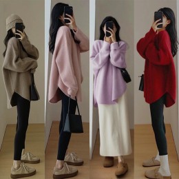 피키드 하프 니트 스웨터 SD-230817