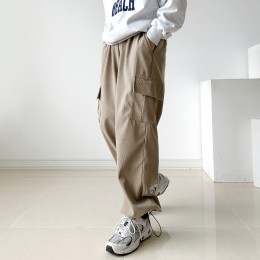 폴틴 골덴 카고 조거 와이드 팬츠 SD-230913M