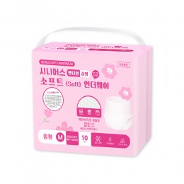 소프트 언더웨어 성인용 기저귀 1팩(10개입) SD-230914