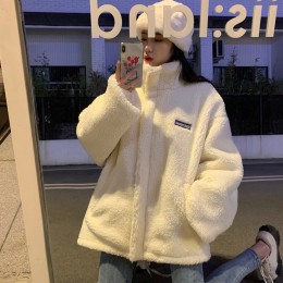 킨유 오버핏 양털 점퍼 SD-231112