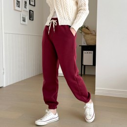 즈머프 여자 기모 스카치 조거 팬츠 SD-231120W