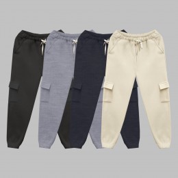 펠리아 여자 기모 카고 조거 팬츠 SD-231121W