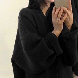 니올라 루즈핏 롱 니트 가디건 SD-231130