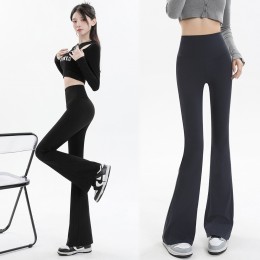 먼키나 하이웨스트 부츠컷 레깅스 팬츠 SD-240560