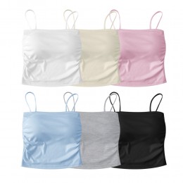 캔디유 크롭 패드캡 끈 나시 SD-240564