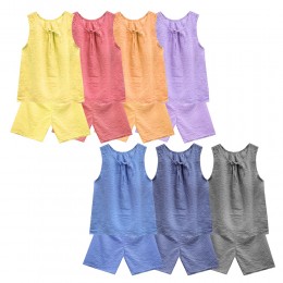 베닐 지지미 베이직 상하의 잠옷세트 SD-240602