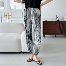 페인팅 밴딩 여름 쿨 조거바지 SD-240608