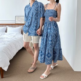 밀로 남녀 커플 비치웨어 썸머룩 SD-240612