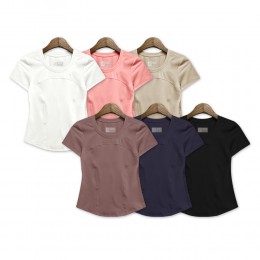 모아 스판 반팔 티셔츠 SD-240920