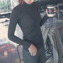 [Sale] 모먼트 기모 폴라티셔츠 SD-3983