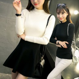 [Sale] 파챠 골지니트 반목티셔츠 SD-6468