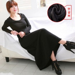 [Sale] 안감퍼 롱원피스 SD-6883