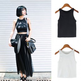 쏨 크롭 민소매티 SD-7096