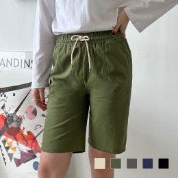 루베나 5부 스판 밴딩 마바지 SD-7134A