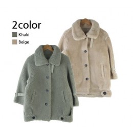 [Sale] 카라 양털코트 SD-191005