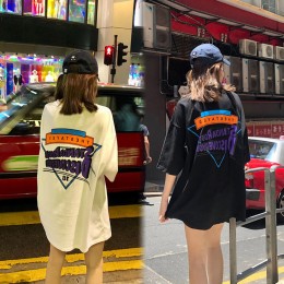 앞뒤 프린팅 박스티셔츠 SH-190527