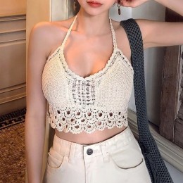 갈란 캡내장 홀터넥 니트 비키니 SH-500280