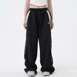여자 힙합 밑단 스트링 밴딩 와이드 팬츠 500375 SH-500375