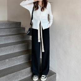 여자 왕끈 일자 밴딩 팬츠 SH-500388