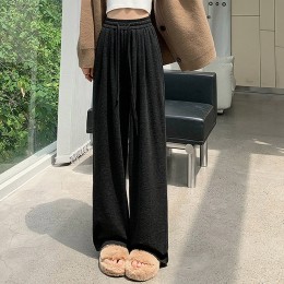로저스 데일리 여자 밴딩 골지 일자 팬츠 SH-500393