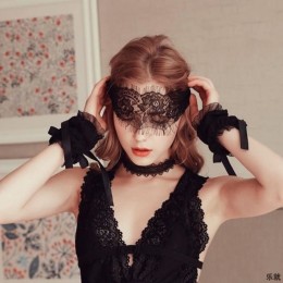 레이스 안대 구속세트