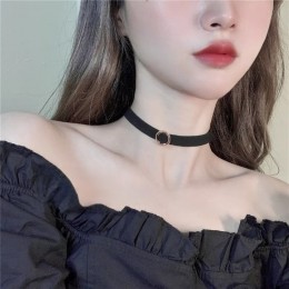 데일리 링 초커 목걸이