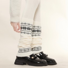 윈터 노르딕 웜니트 레그워머 4color