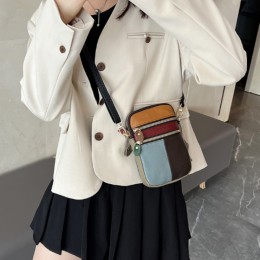 메신저 리얼 소가죽 미니 크로스백 4color 랜덤배송