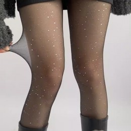 큐빅 시스루 팬티 스타킹 2color