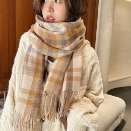 데일리 레이어 체크 머플러 16color