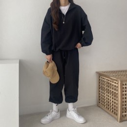 포시즌 데일리 반집업 세트 SNY-0014