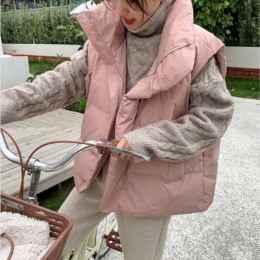 포근핏 데일리 오버 패딩 베스트 FSF-J 0007