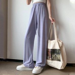 쿨 원단 밴딩 와이드 롱 기장 트레이닝 팬츠 FSF-D 0065