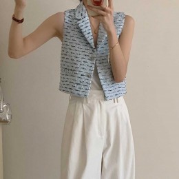 민소매 베스트 스트라이프 NM-0275