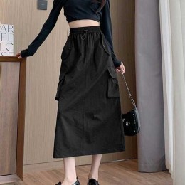 포켓A라인치마 NM-0268