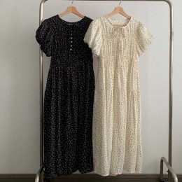 도트 패턴 원피스 NM-0138