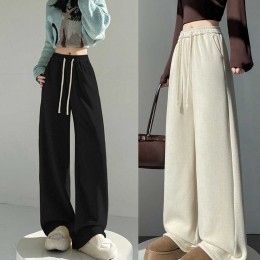 기모 내피 와이드핏 밴딩 팬츠 NM-0260